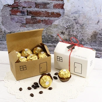 24pcs/set House Shape Christmas Candy Gift Bags with Stickers Ropes Cookie Box 11UA
24pcs/set House Shape Christmas Candy Gift Bags with Stickers Ropes Cookie Box 11UA