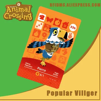 336 Pierce Animal Crossing Card Amiibo for New Horizons
336 Pierce Animal Crossing Card Amiibo for New Horizons