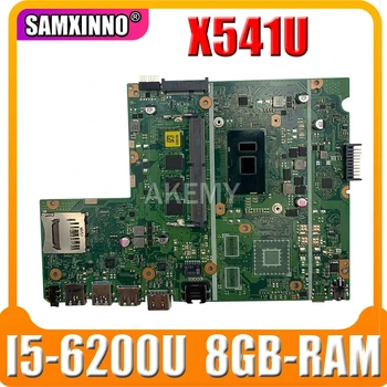Laptop motherboard For Asus X541U X541UVK X541UAK X541UA X541UV X541UJ mainboard Test OK w/ I5-6200U CPU 8GB-RAM
Laptop motherboard For Asus X541U X541UVK X541UAK X541UA X541UV X541UJ mainboard Test OK w/ I5-6200U CPU 8GB-RAM