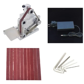 DIY Mini Belt Sander Bench Mount Grinder Polishing Grinding Machine Buffer Electric Angle Grinder 
DIY Mini Belt Sander Bench Mount Grinder Polishing Grinding Machine Buffer Electric Angle Grinder