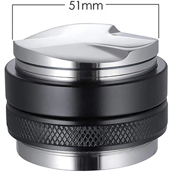 51mm Coffee Distributor/leveler & Tamper, 53mm Coffee Distribution Tool, Coffee Leveler 58mm, Adjustable Depth Both Sides
51mm Coffee Distributor/leveler & Tamper, 53mm Coffee Distribution Tool, Coffee Leveler 58mm, Adjustable Depth Both Sides
