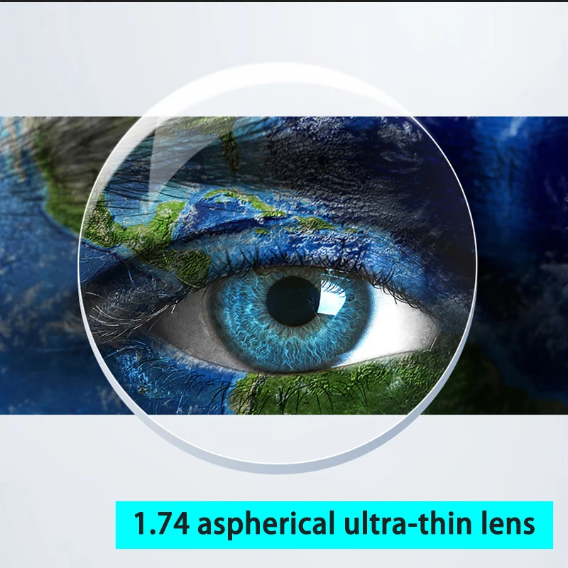 ZT 1.74 High-Index Ultra Thin HMC Lenses Aspheric Anti UV400 Myopia Clear Optical Prescription Lens Customized Uncut
ZT 1.74 High-Index Ultra Thin HMC Lenses Aspheric Anti UV400 Myopia Clear Optical Prescription Lens Customized Uncut