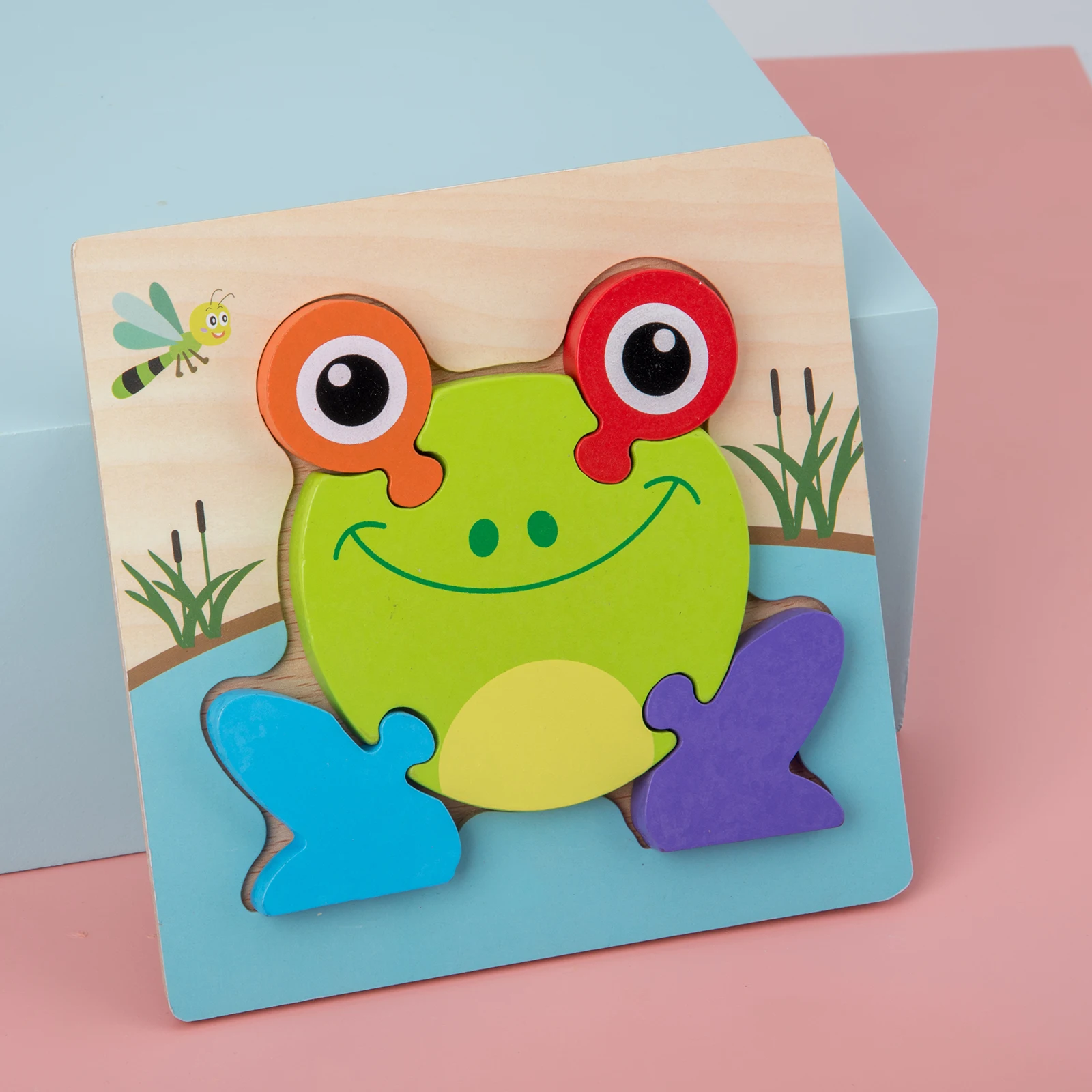Wooden Animal/Vehicle Jigsaw Puzzles Board for Toddlers Kids Early Education Wooden Animal/Vehicle Jigsaw Puzzles Board for Toddlers Kids Early Education