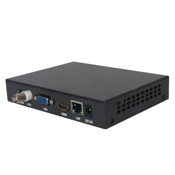 

H.265 to SDI HDMI VGA CVBS Video Streaming Decoder HD IP Camera Decoder for Decoding RTSP,HTTP,UDP/RTP,RTMP,HLS,FLV Etc(EU Plug)