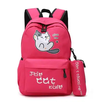 Cartoon The Cat backpack for teenagers Boys sac a dos Kids Bags Children Student School Bags travel Shoulder Bag 
Cartoon The Cat backpack for teenagers Boys sac a dos Kids Bags Children Student School Bags travel Shoulder Bag