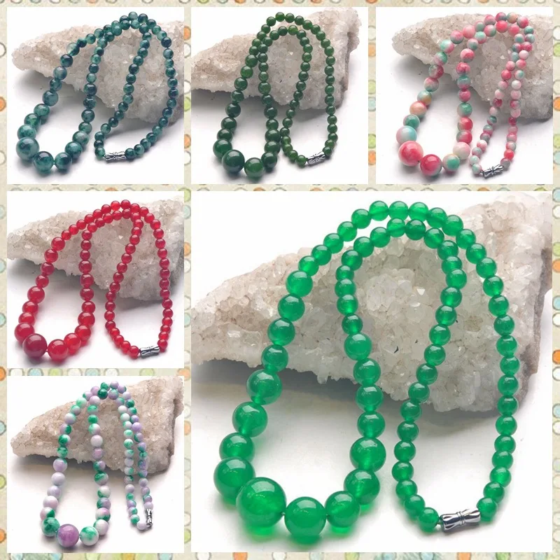 Beads Crystal Necklace Multi-Material Necklace Classic Artificial Necklace Malay Jade Apple Jade han yu
Beads Crystal Necklace Multi-Material Necklace Classic Artificial Necklace Malay Jade Apple Jade han yu