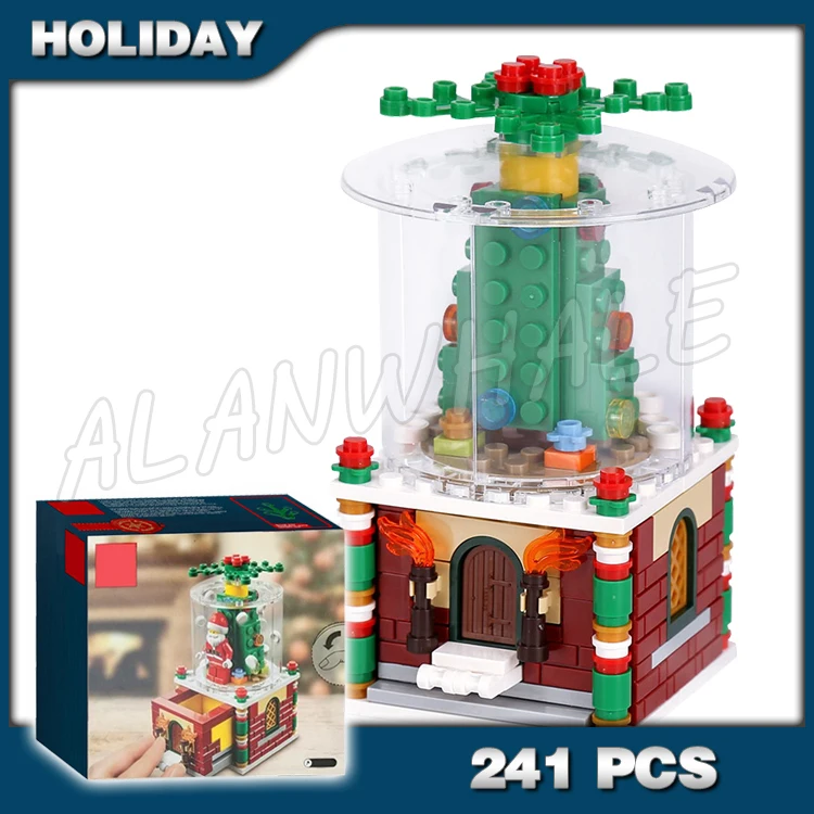 241pcs New Winter Holiday Snowglobe Santa 36004 DIY Model Building Kit Blocks Gifts Children Toys Bricks Compatible with Lego
241pcs New Winter Holiday Snowglobe Santa 36004 DIY Model Building Kit Blocks Gifts Children Toys Bricks Compatible with Lego
