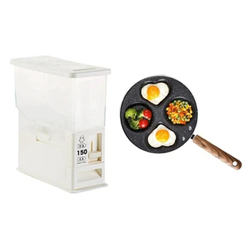 5Kg Rice Dispenser, Rice Storage Container with Egg Frying Pan,Non Stick Egg Cooker Pan
5Kg Rice Dispenser, Rice Storage Container with Egg Frying Pan,Non Stick Egg Cooker Pan