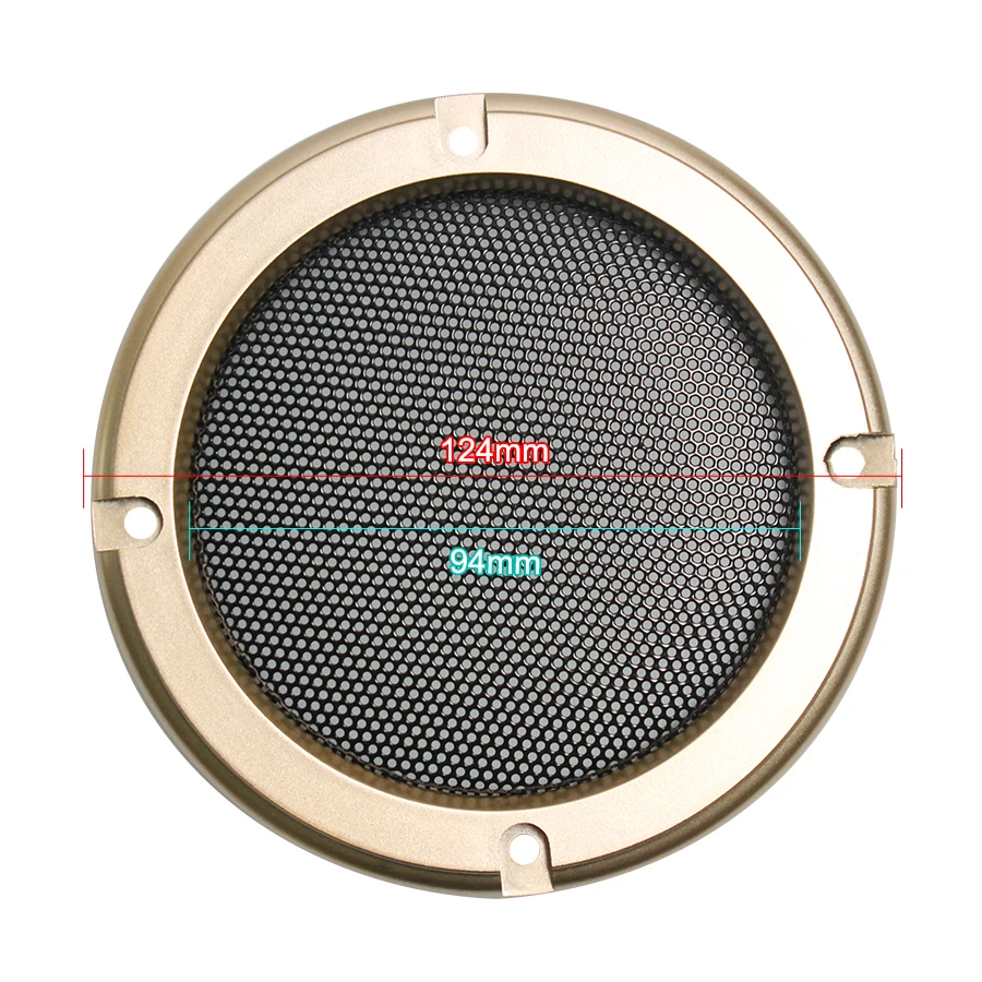 2PCS 2 inch 4 inch Speaker Grill Mesh Car Horn Decorative Mesh Enclosure Protective Cover Replacement DIY Speaker Accessories
2PCS 2 inch 4 inch Speaker Grill Mesh Car Horn Decorative Mesh Enclosure Protective Cover Replacement DIY Speaker Accessories