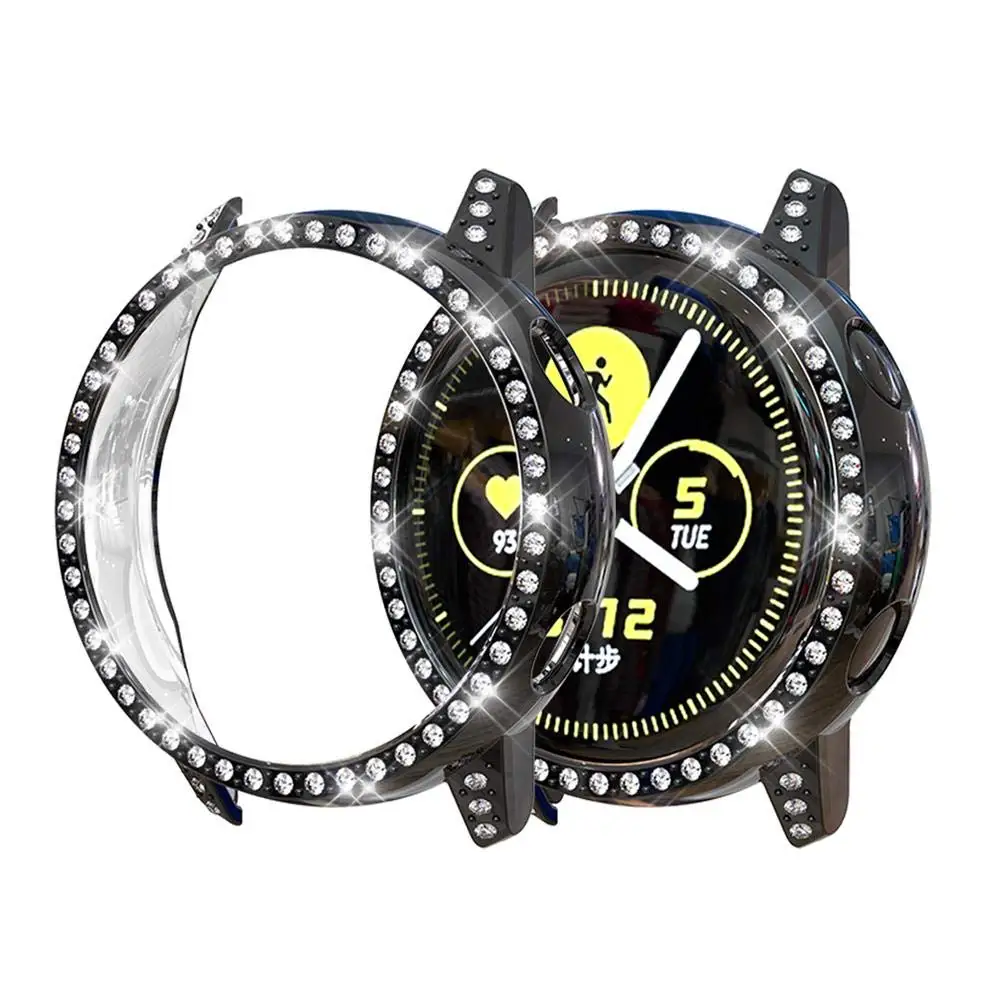 Bling Crystal PC Case for Samsung Galaxy Watch Active Protective Shell Frame Bumper Cover for Galaxy Watch Active 40mm SM-R500
Bling Crystal PC Case for Samsung Galaxy Watch Active Protective Shell Frame Bumper Cover for Galaxy Watch Active 40mm SM-R500