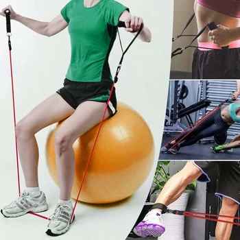 11pcs TPE Pull Rope Colorful Handle Exercise Resistance Bands Fitness Equipment Multi-function Equipment for Exercise
11pcs TPE Pull Rope Colorful Handle Exercise Resistance Bands Fitness Equipment Multi-function Equipment for Exercise