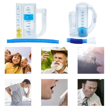 Breathing Trainer Vital Capacity Exercise Three Ball Instrument Lung Function Exerciser
Breathing Trainer Vital Capacity Exercise Three Ball Instrument Lung Function Exerciser