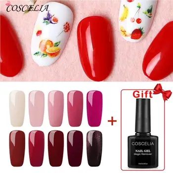 COSCELIA Color Nail Gel Polish Set UV Semi Permanent Soak Off Gel Varnish Nail Art Kit Manicure Gel Polish
COSCELIA Color Nail Gel Polish Set UV Semi Permanent Soak Off Gel Varnish Nail Art Kit Manicure Gel Polish