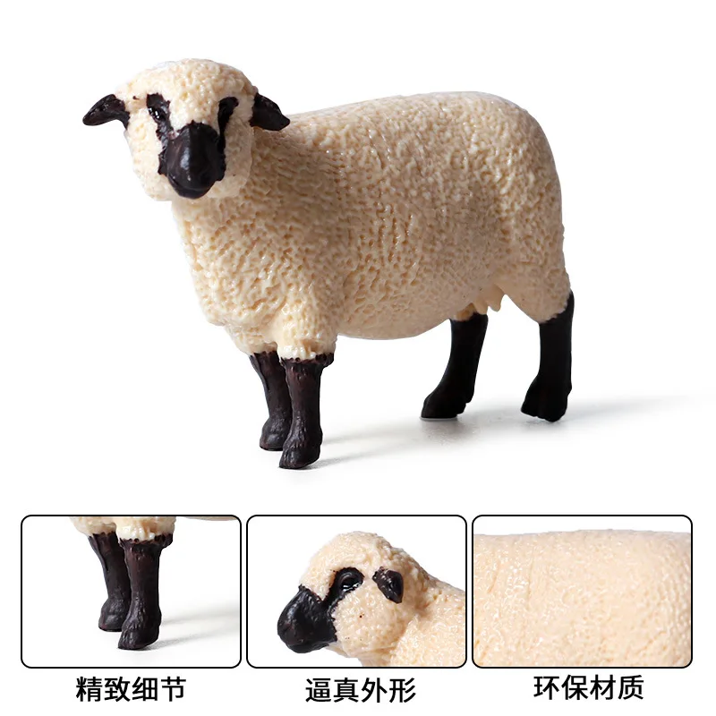 CHILDREN'S Toy Static Solid Model Wild Animal Model Sheep a Shropshire seignior yang Sheep Plastic And Rubber Model Toys
CHILDREN'S Toy Static Solid Model Wild Animal Model Sheep a Shropshire seignior yang Sheep Plastic And Rubber Model Toys