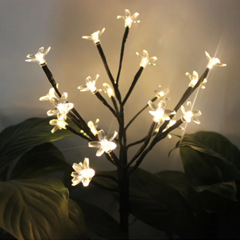20LEDs Solar Night Light Waterproof Warm White Led Solar Tree Lamp Garden Light Outdoor Landscape Lawn Lamp For Patio Christmas
20LEDs Solar Night Light Waterproof Warm White Led Solar Tree Lamp Garden Light Outdoor Landscape Lawn Lamp For Patio Christmas