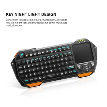 Wireless Keyboard Bluetooth Keyboard With Touchpad For Smart Phone Projector Tablet PC Game Console 450 Li-Ion Battery Portable
Wireless Keyboard Bluetooth Keyboard With Touchpad For Smart Phone Projector Tablet PC Game Console 450 Li-Ion Battery Portable