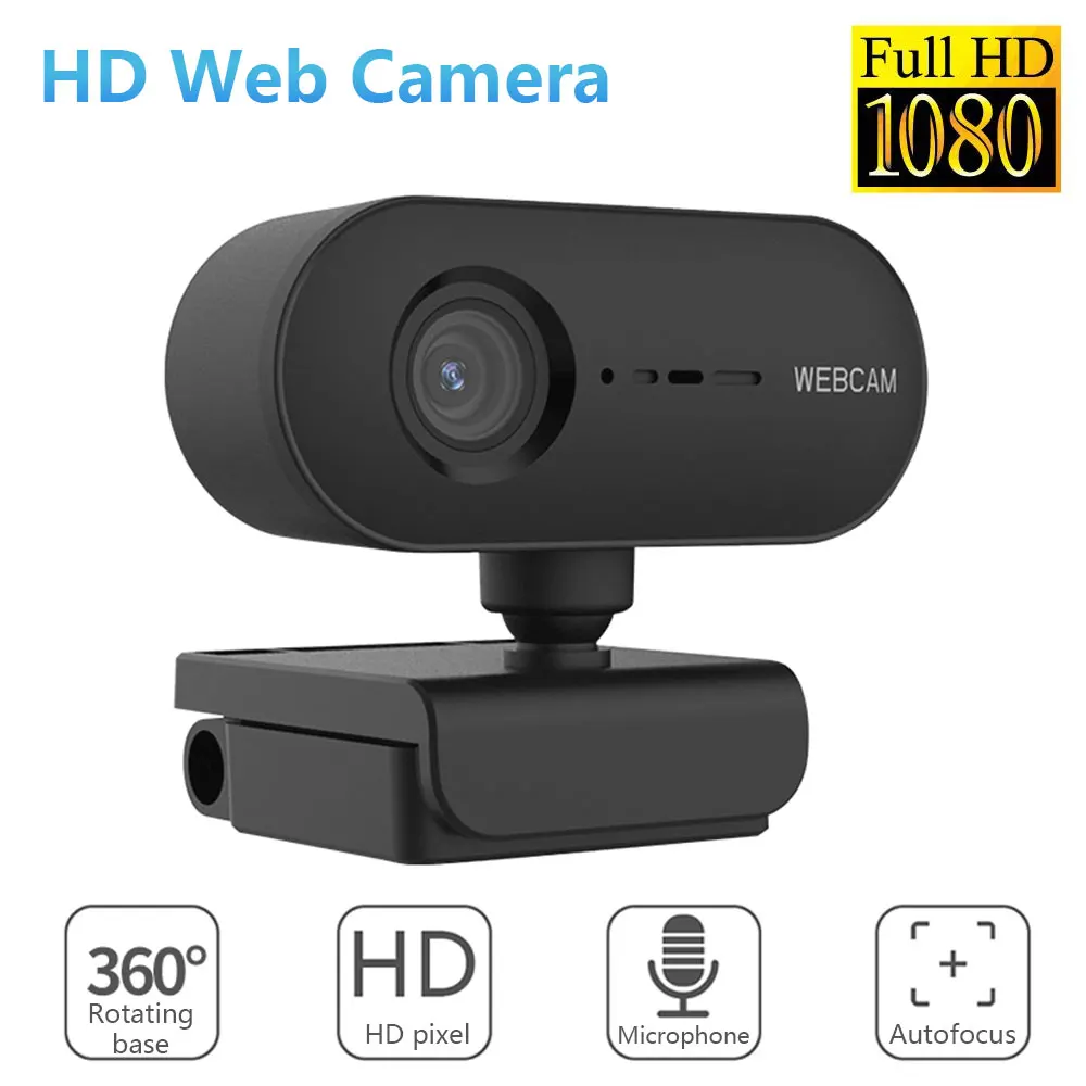 With Microphone HD 1080P Webcam 2K Computer PC WebCamera Auto Focus Workfree Installation Drive Plug And Play
With Microphone HD 1080P Webcam 2K Computer PC WebCamera Auto Focus Workfree Installation Drive Plug And Play
