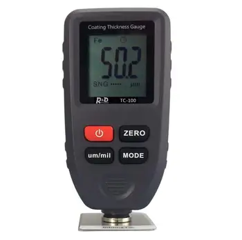 Coating Thickness Gauge,TC-100 Digital Thickness Gauge Thickness Meter with LCD Display Electroplate Feeler Tester Car Thickness
Coating Thickness Gauge,TC-100 Digital Thickness Gauge Thickness Meter with LCD Display Electroplate Feeler Tester Car Thickness
