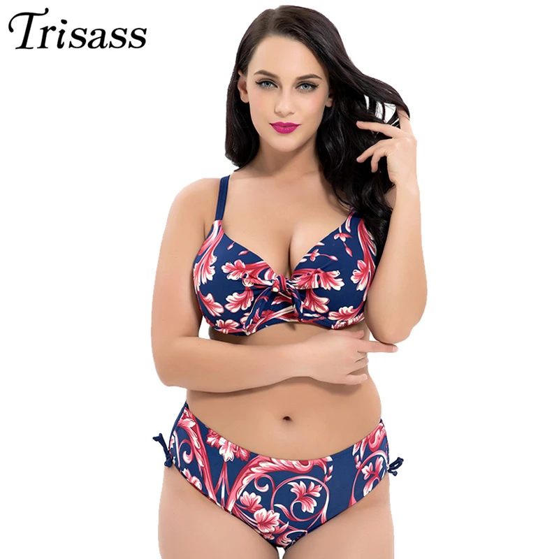 Trisass 2021 New Sexy Plus Size Women Bikini Set Push Up Female Swimwear Underwire Swimsuit 3XL-7XL DEFG Cup Print Bathingsuit
Trisass 2021 New Sexy Plus Size Women Bikini Set Push Up Female Swimwear Underwire Swimsuit 3XL-7XL DEFG Cup Print Bathingsuit