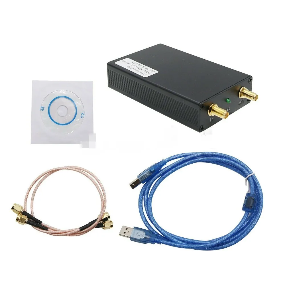 Latest High sensitivity 25MHz-6GHz simple spectrum analyzer signal source signal generator Support WinNWT4 by BG7TBL
Latest High sensitivity 25MHz-6GHz simple spectrum analyzer signal source signal generator Support WinNWT4 by BG7TBL