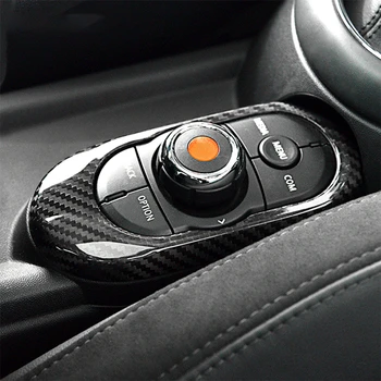 Carbon Fiber Interior Decoration Central Control Console Pannel Multifunction Button Cover Trim Sticker for Mini Cooper F Series
Carbon Fiber Interior Decoration Central Control Console Pannel Multifunction Button Cover Trim Sticker for Mini Cooper F Series