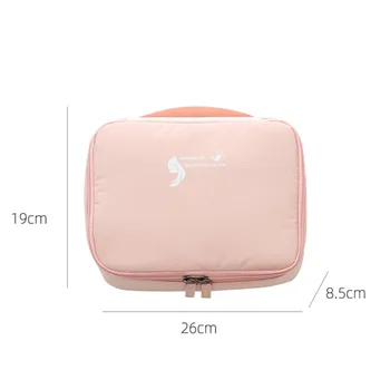 New Portable Cosmetic Organizer Bag Fashion Multi-function Polyester Travel Business Storage Bag For Men Women Makeup Waterproof 
New Portable Cosmetic Organizer Bag Fashion Multi-function Polyester Travel Business Storage Bag For Men Women Makeup Waterproof