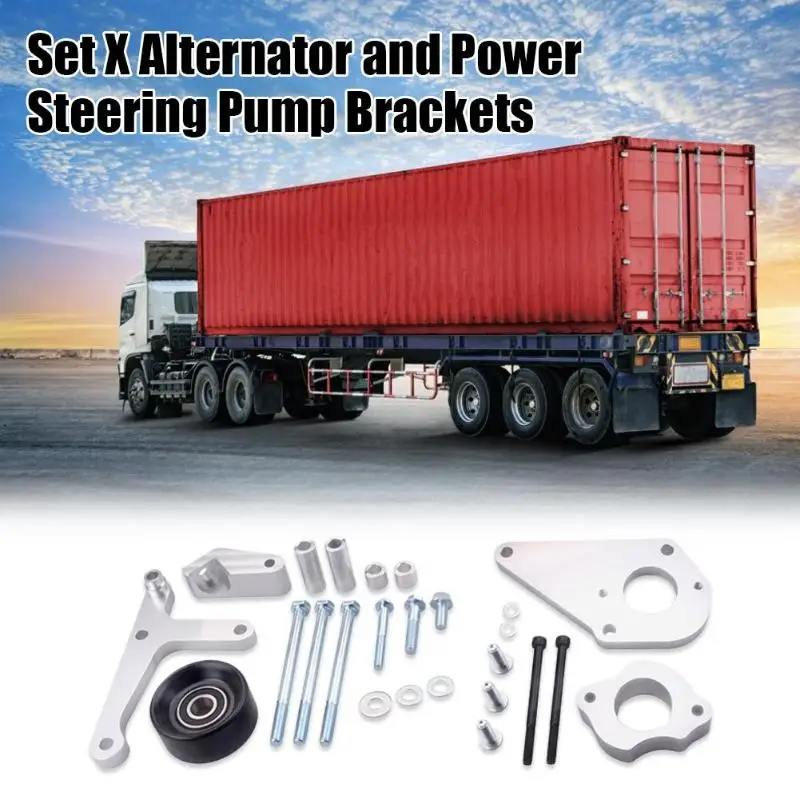 Alternator Bracket LS Truck F Body Low Mount High-quality Portable Delicate Safety Power Steering Bracket LSX LS1 LS6
Alternator Bracket LS Truck F Body Low Mount High-quality Portable Delicate Safety Power Steering Bracket LSX LS1 LS6