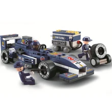SLUBAN 1:24 F1 Sports Racing Formula Car Creative Classic Model Vehicle Building Blocks Figures MOC Bricks Toys For Kids Gift
SLUBAN 1:24 F1 Sports Racing Formula Car Creative Classic Model Vehicle Building Blocks Figures MOC Bricks Toys For Kids Gift