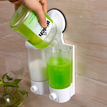 Triple Bathroom Liquid Soap Dispenser Wall Mounted Shower Gel Hand Soap Shampoo Dispenser Hotel Mall Kitchen Soap Bottle 
Triple Bathroom Liquid Soap Dispenser Wall Mounted Shower Gel Hand Soap Shampoo Dispenser Hotel Mall Kitchen Soap Bottle