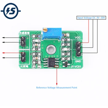 Voltage Comparator Module LM393 High Level Output Analog Signal Controller for Sensor
Voltage Comparator Module LM393 High Level Output Analog Signal Controller for Sensor