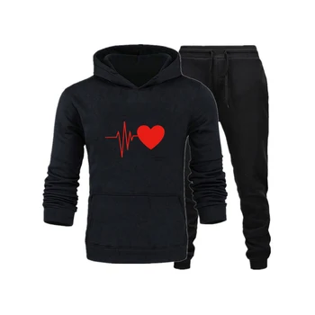 Tracksuit Men Hoodies Pants Suit Set Ropa Hombre Autumn Winter Sweatshirt Two Piece Chandal Hombre Plus Size 4XL 
Tracksuit Men Hoodies Pants Suit Set Ropa Hombre Autumn Winter Sweatshirt Two Piece Chandal Hombre Plus Size 4XL