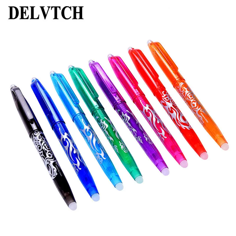DELVTCH 4Pcs/Set Erasable Pen 0.5mm Magic Gel Ink Pen 8 Color Avaliable Student Writing Drawing Painting Tools Office Stationery
DELVTCH 4Pcs/Set Erasable Pen 0.5mm Magic Gel Ink Pen 8 Color Avaliable Student Writing Drawing Painting Tools Office Stationery