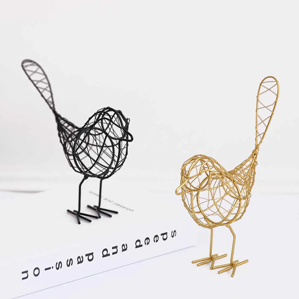 Metal Iron Wire Bird Hollow Model Artificial Craft Fashionable Home Furnishing Table Desk Ornaments Decoration Gift Drop Shiping
Metal Iron Wire Bird Hollow Model Artificial Craft Fashionable Home Furnishing Table Desk Ornaments Decoration Gift Drop Shiping