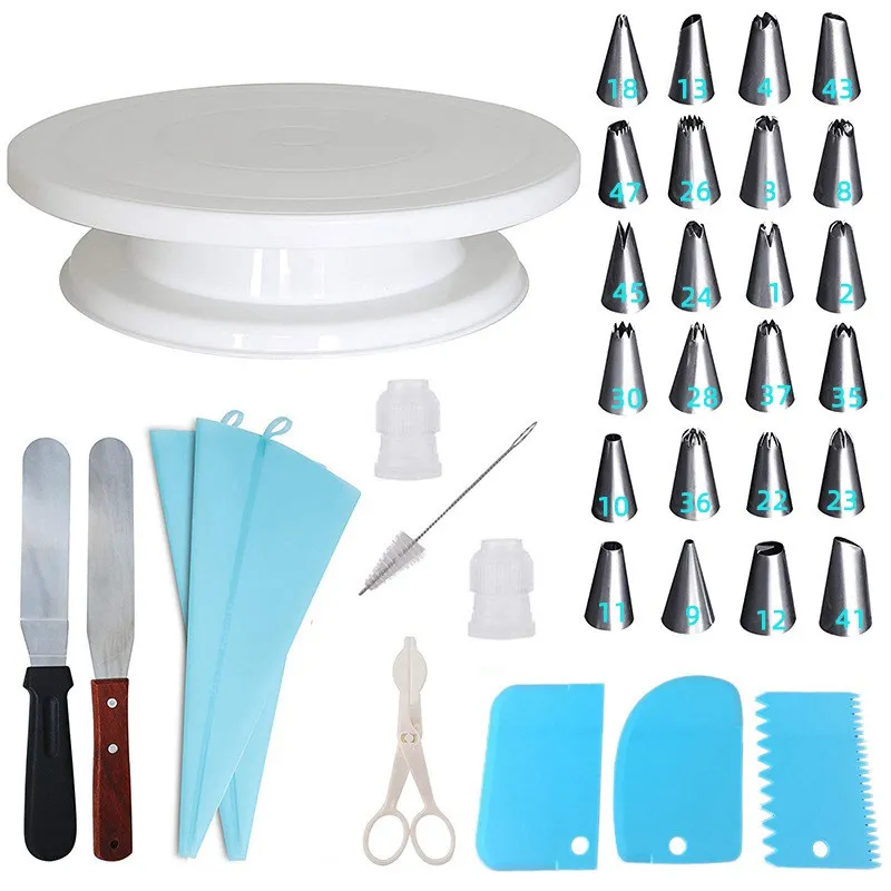 36pcs/Set Baking Supplies Set Stainless Steel Pastry Nozzles Kit Flower Icing Tips Baking Tools DIY Cake Decorating Tools
36pcs/Set Baking Supplies Set Stainless Steel Pastry Nozzles Kit Flower Icing Tips Baking Tools DIY Cake Decorating Tools