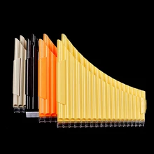 Double Row Pan 36 Pipes Pan Flute Pan Pipe C Key ABS Plastic Traditional Woodwind Musical Instrument for Beginner and Teaching
Double Row Pan 36 Pipes Pan Flute Pan Pipe C Key ABS Plastic Traditional Woodwind Musical Instrument for Beginner and Teaching