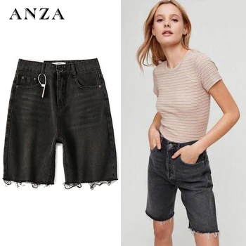 ZA Women Denim Shorts with High Waist Solid Basic Summer Casual Shorts 
ZA Women Denim Shorts with High Waist Solid Basic Summer Casual Shorts