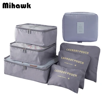 Mihawk Clothes Shoe Makeup Travel Bag Set Waterproof Wardrobe Cosmetic Underwear Tidy Suitcase Organizer Luggage Zip Accessories
Mihawk Clothes Shoe Makeup Travel Bag Set Waterproof Wardrobe Cosmetic Underwear Tidy Suitcase Organizer Luggage Zip Accessories