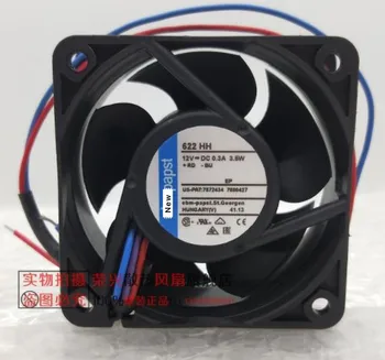 For Ebmpapst 622HH cooling fan, size 60 x 60 x 25mm 12 V DC, air flow 56m3/h, 8200rpm
For Ebmpapst 622HH cooling fan, size 60 x 60 x 25mm 12 V DC, air flow 56m3/h, 8200rpm