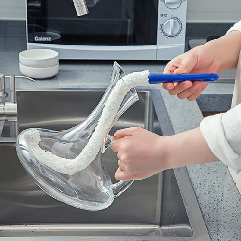Can be Bendable red wine goblet brush Long handle sponge cup brush Bottle decanter cleaning brush kitchen tool Clean accessories
Can be Bendable red wine goblet brush Long handle sponge cup brush Bottle decanter cleaning brush kitchen tool Clean accessories