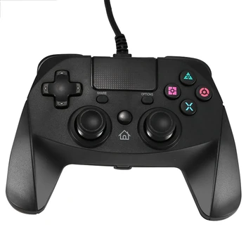 HOT-Usb Wired Game Controller for Ps4 Ps3 Pc Gamepads with Double Shock Gyroscope Contact Pad
HOT-Usb Wired Game Controller for Ps4 Ps3 Pc Gamepads with Double Shock Gyroscope Contact Pad
