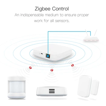 Tuya Smart Zigbee Gateway Hub Kit PIR Door&Window Temperature&Humidity Sensor Home Automation Scene Security Alarm Smart Life
Tuya Smart Zigbee Gateway Hub Kit PIR Door&Window Temperature&Humidity Sensor Home Automation Scene Security Alarm Smart Life