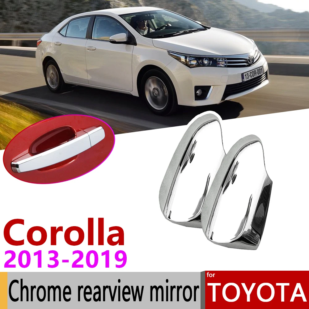 Chrome Rear view Mirror Cover Carbonfor for Toyota Corolla E160 E170 2012~2019 Fiber Accessories Car Sticker 2013 2014 2015 2018
Chrome Rear view Mirror Cover Carbonfor for Toyota Corolla E160 E170 2012~2019 Fiber Accessories Car Sticker 2013 2014 2015 2018