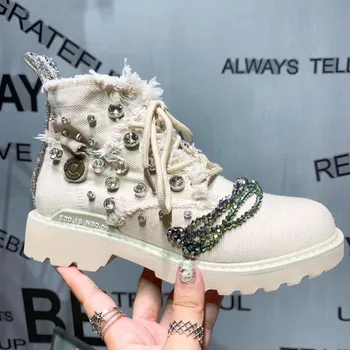 New Thai tide handmade exquisite diamond beaded chain fashion shoes
New Thai tide handmade exquisite diamond beaded chain fashion shoes