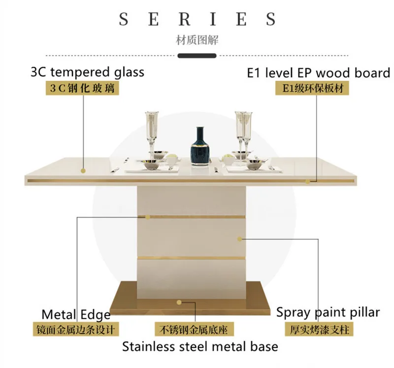 Description Picture 4 of item2 Pieces Chairs Modern Simple Z Shape Dining Chair PU Leather Home Living Room Chair Only Chairs (Table Is Not for Sale)