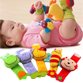 Cute Animal Styling Wrist Rattle Super Comfortable Soft Wrist Strap Wrist And Foot Rattle Funny Toy Amusing Baby Gift
Cute Animal Styling Wrist Rattle Super Comfortable Soft Wrist Strap Wrist And Foot Rattle Funny Toy Amusing Baby Gift