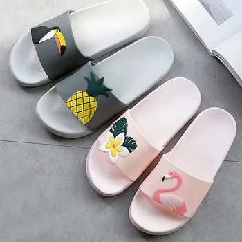 Women Slippers Slide Sandals Summer Beach Slides Cute Flamingo Leaves Non-slip Thick Soled Women Men Outdoor Home Casual Shoes
Women Slippers Slide Sandals Summer Beach Slides Cute Flamingo Leaves Non-slip Thick Soled Women Men Outdoor Home Casual Shoes