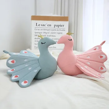 30x40cm Beautiful Peacock Appease Animal Baby Bedroom Decoration New Doll
30x40cm Beautiful Peacock Appease Animal Baby Bedroom Decoration New Doll