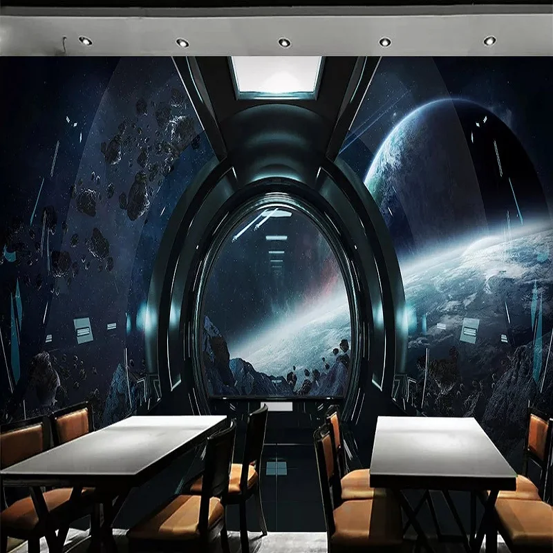 Custom large mural 3D wallpaper Modern creative 3D expansion of space universe, spaceship planet TV wall decor deep 5D embossed
Custom large mural 3D wallpaper Modern creative 3D expansion of space universe, spaceship planet TV wall decor deep 5D embossed
