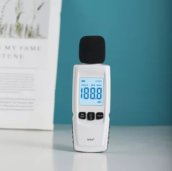 Newest Youpin Duka Mini Sound Level Meter Decibel Monitor 30~130dB Max Reading Hold Auto Power Off Auto Backlight Display
Newest Youpin Duka Mini Sound Level Meter Decibel Monitor 30~130dB Max Reading Hold Auto Power Off Auto Backlight Display