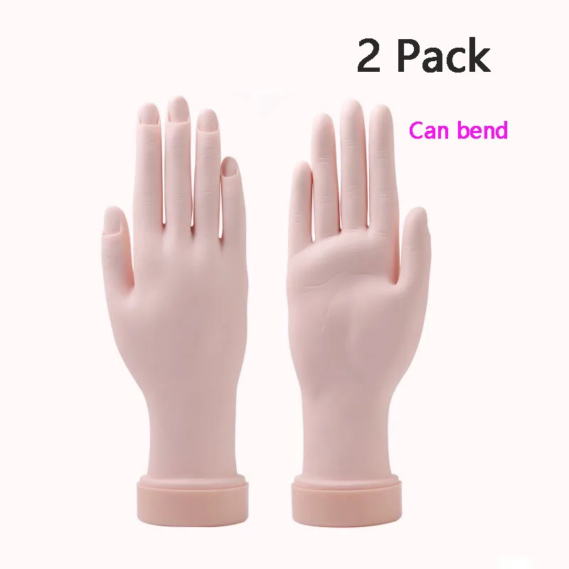 2Pcs Manicure set For Practice Hand Nail Hand Training Model Flexible Flectional Mannequin Model Fake Hands Soft Fake Nail Tool
2Pcs Manicure set For Practice Hand Nail Hand Training Model Flexible Flectional Mannequin Model Fake Hands Soft Fake Nail Tool